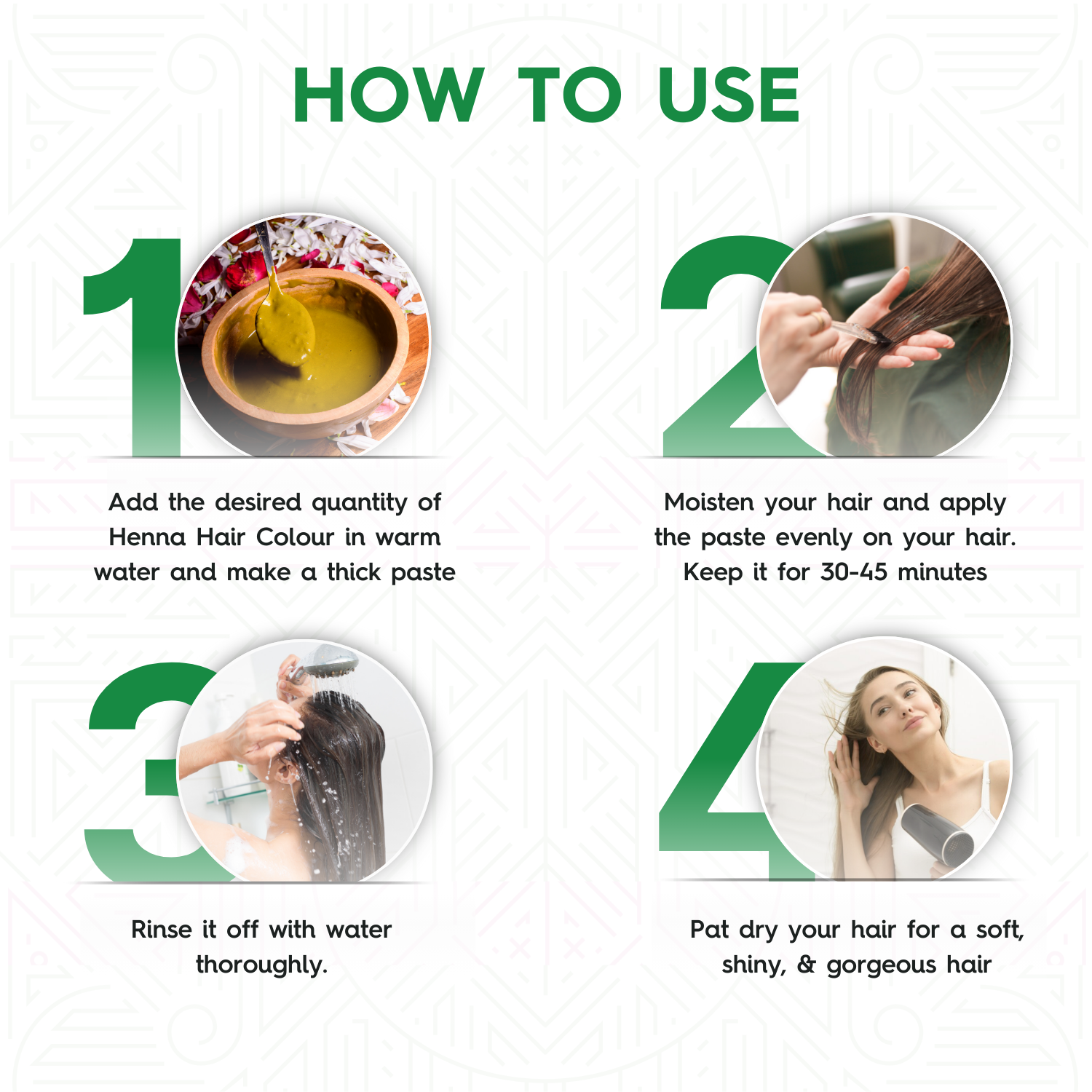 Herbal Henna Powder | For Rich Long Lasting Color & Healthy Hair (150g)