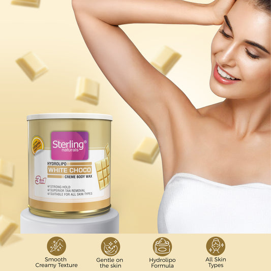 White Chocolate Honey Crème D-Tan Wax | For Smooth & Less Painful Hair Removal (700g)