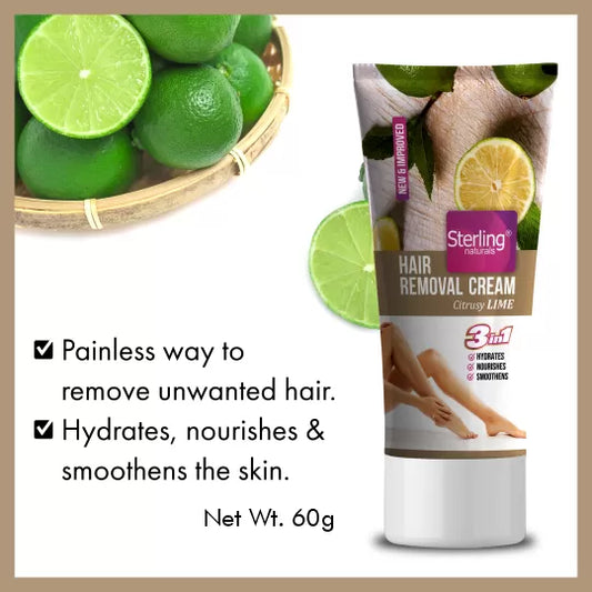 Hair Removal Cream Citrusy-Lime – 60g