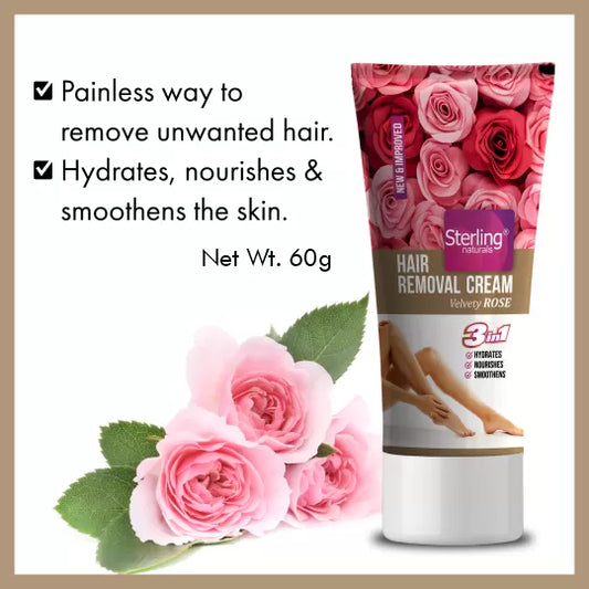 Hair Removal Cream Velvety Rose – 60g