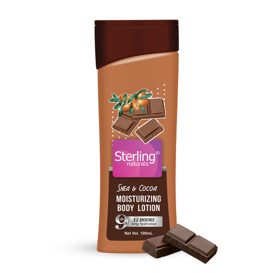 Shea & Cocoa Moisturizing Body Lotion | Superlight & Non-Sticky Moisturizer for Hydration Boost (100ml)