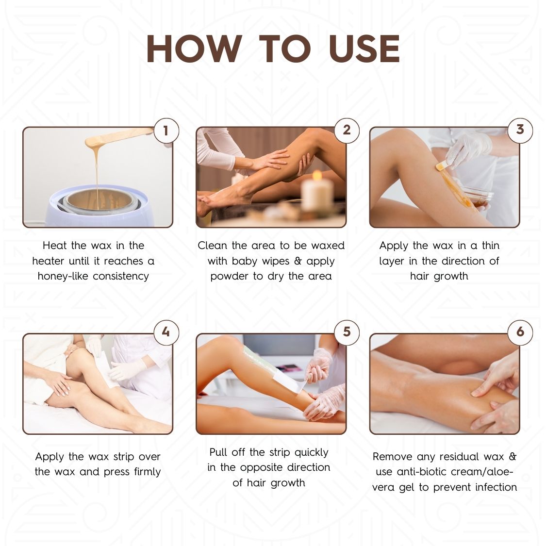 Chocolate Honey Crème D-Tan Wax | For Smooth & Less Painful Hair Removal (700g)