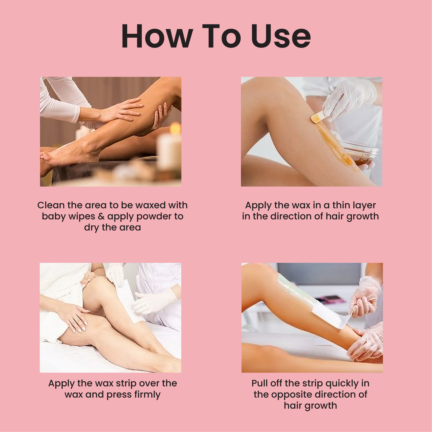 Strawberry Honey Crème D-Tan Wax | For Smooth & Less Painful Hair Removal (700g)