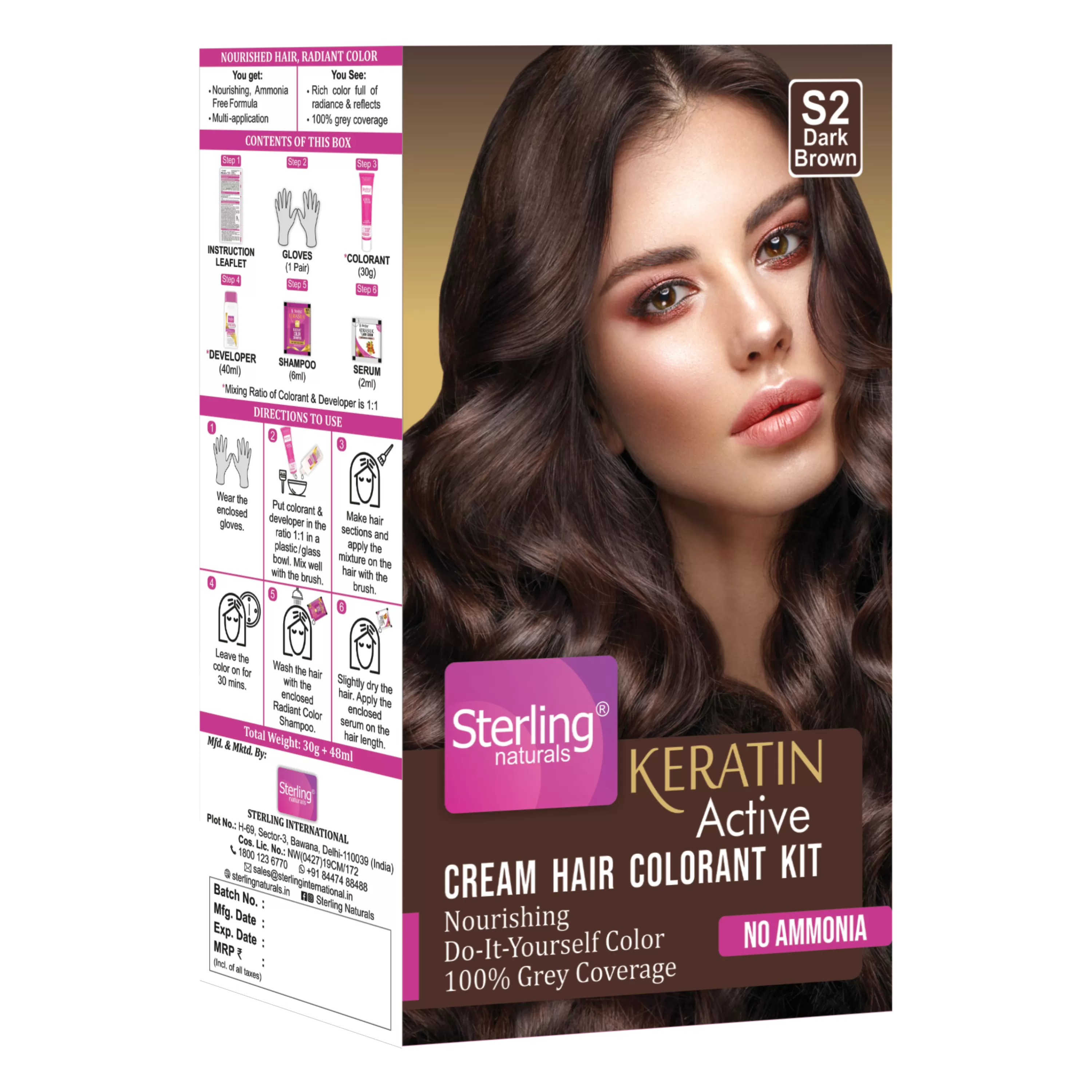 Hair Dye Cream (DIY) 60g