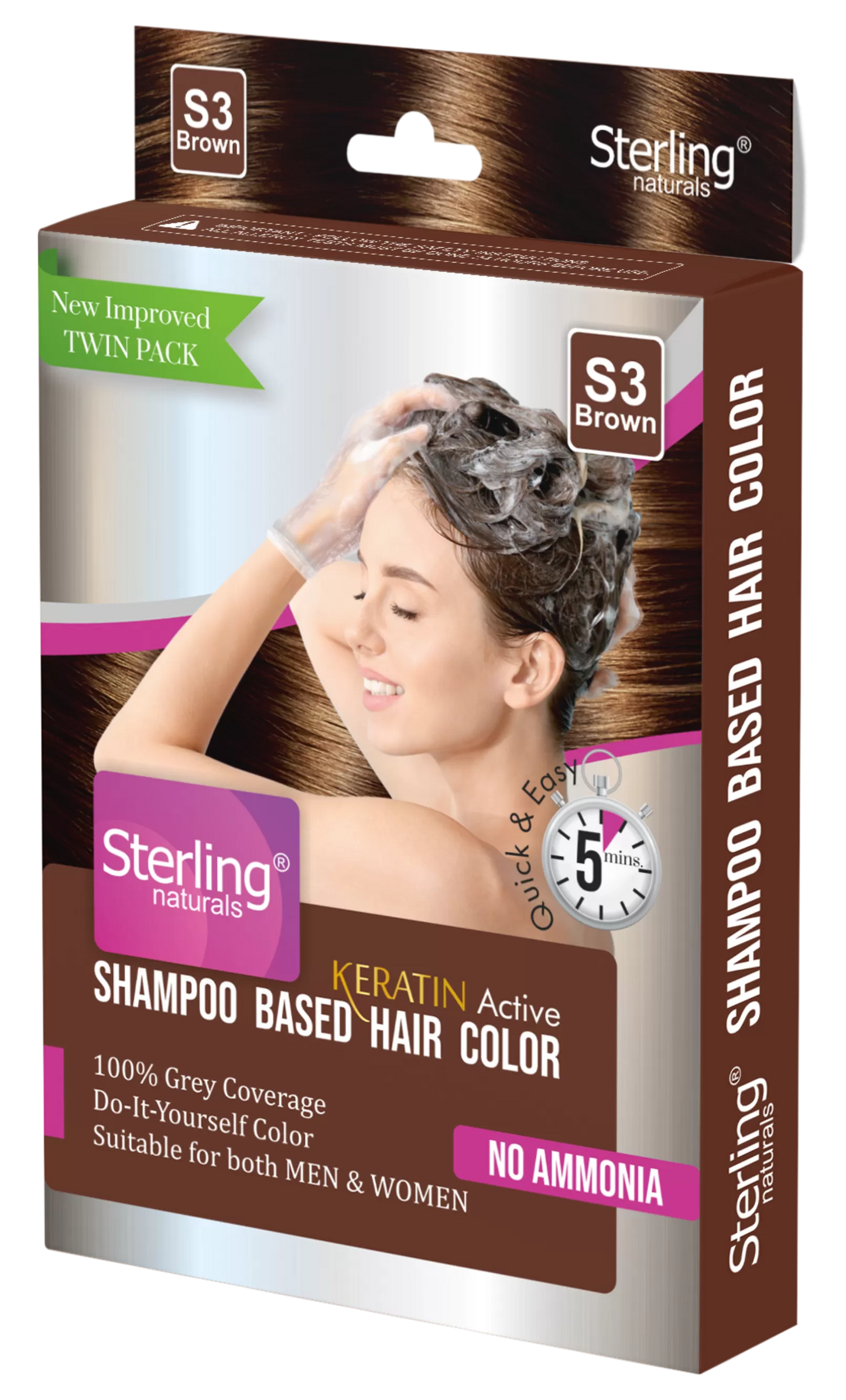 Shampoo based Hair Color