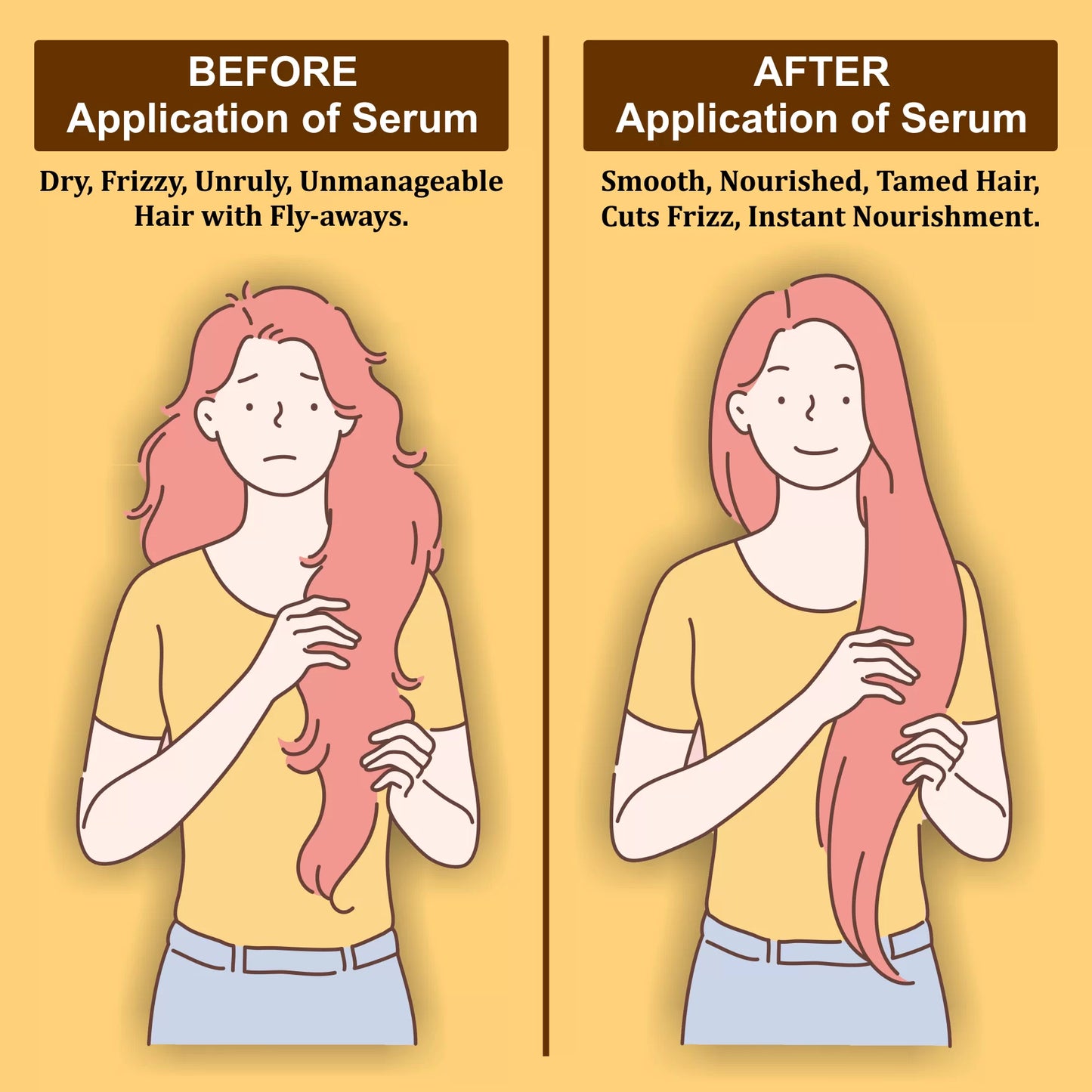 HAIR SERUM 2 ml Pack of 4