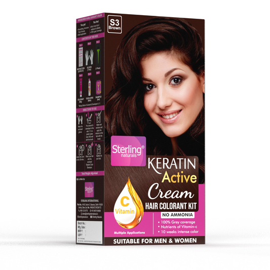 Color & Care Combo – Ammonia-Free Hair Color (60g+66ml) + Frizz Control Serum (30ml)