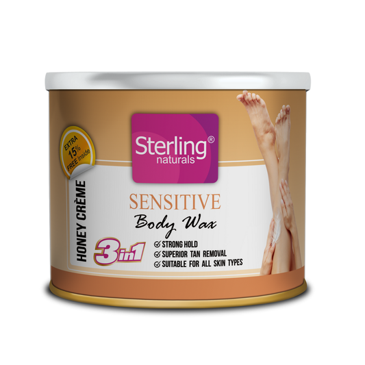 Sensitive Honey Crème D-Tan Wax | For Smooth & Less Painful Hair Removal (230g)