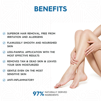 Milky Honey Crème D-Tan Wax | For Smooth & Less Painful Hair Removal (700g)