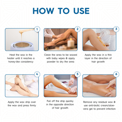 Milky Honey Crème D-Tan Wax | For Smooth & Less Painful Hair Removal (700g)