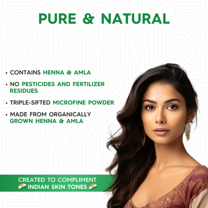 Herbal Henna Powder | For Rich Long Lasting Color & Healthy Hair (150g)