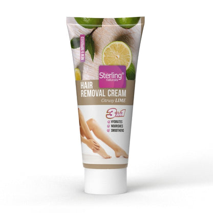Hair Removal Cream - Citrusy Lime | For Bikini Line & Underarms | No Foul Smell, No Skin Darkening & No Rashes (60g)
