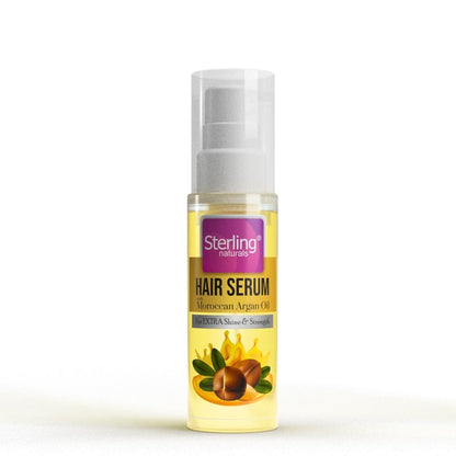 Total Hair & Skin Care Combo – Argan Oil Serum for Shine (30ml), Lavender Hair Removal Cream (60g) + Professional Hair Dye Cream (60g) - Black