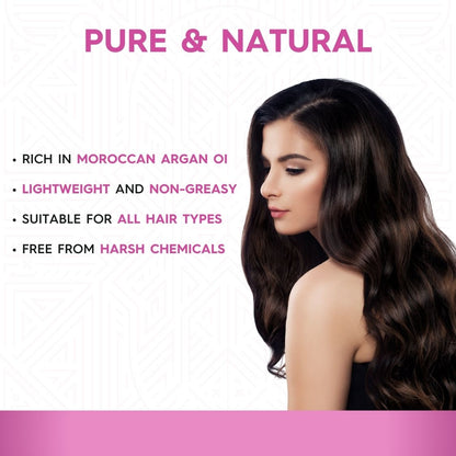 Color & Care Combo – Ammonia-Free Hair Color  (60g+66ml) + Frizz Control Serum (30ml)