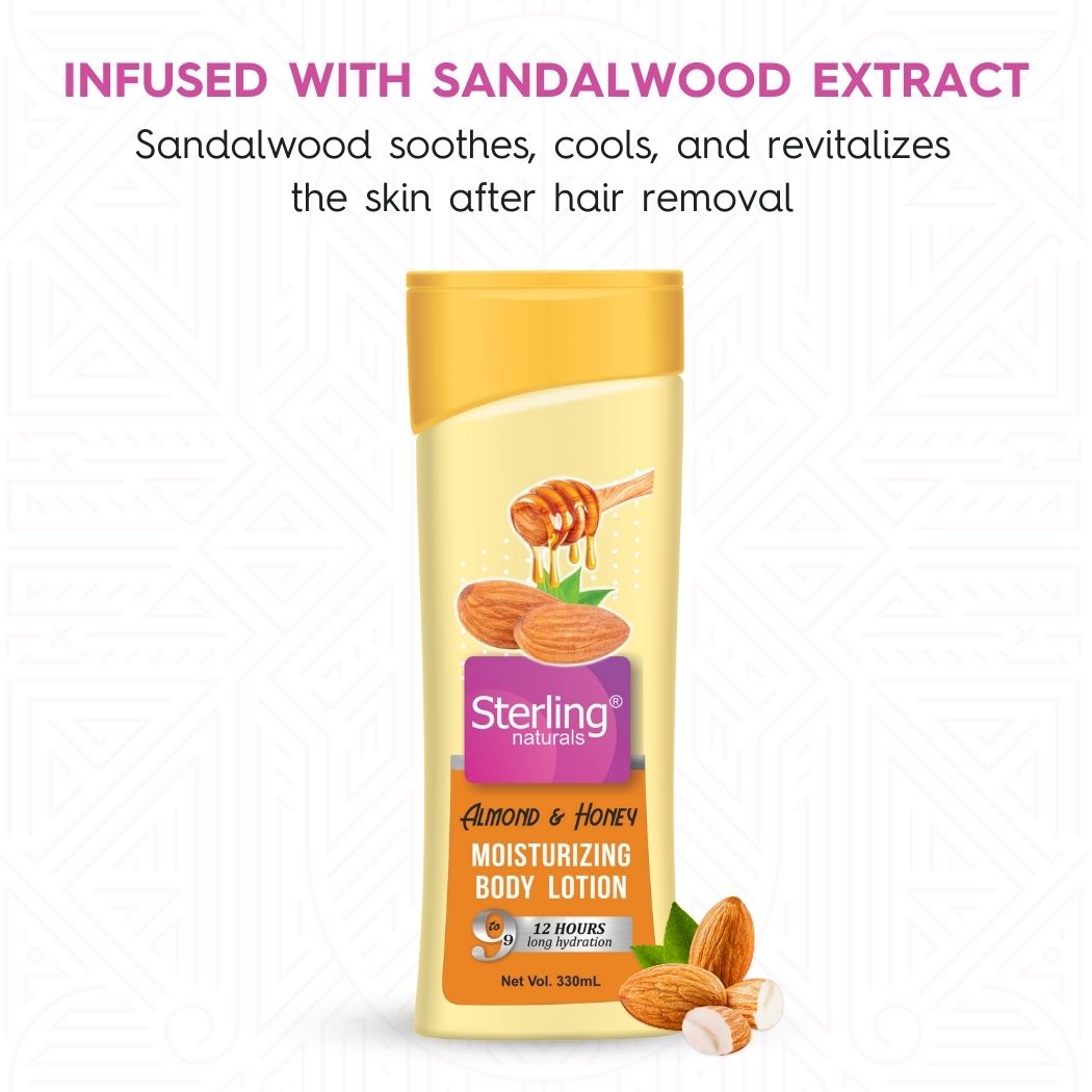 Almond & Honey Moisturizing Body Lotion | Superlight & Non-Sticky Moisturizer for Hydration Boost (100ml)