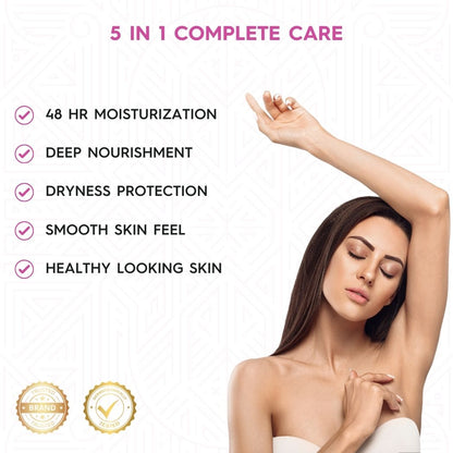 Aloe Vera Moisturizing Body Lotion | Superlight & Non-Sticky Moisturizer for Hydration Boost (100ml)