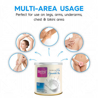 Milky D-Tan Liposoluble Wax | Painless Hair Removal (700g)