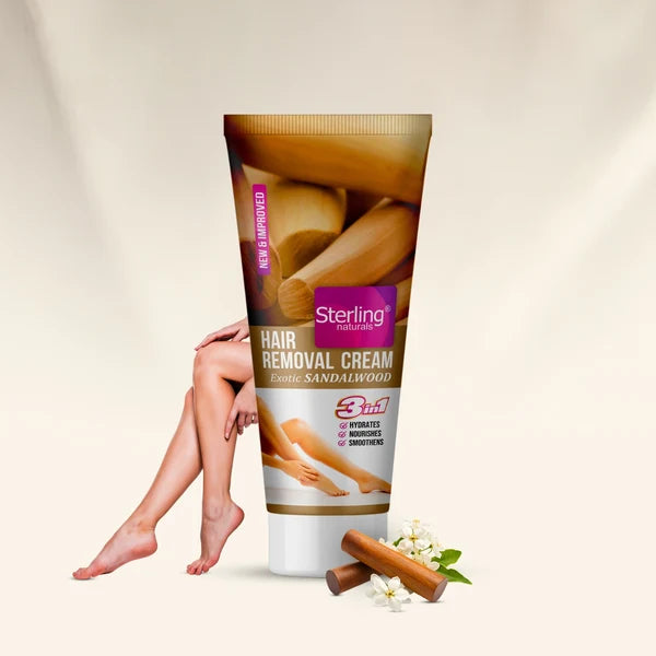 Hair Removal Cream | For Bikini Line & Underarms | Gentle Hair Removal | 60g x 2