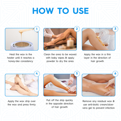 Milky Honey Crème D-Tan Wax | For Smooth & Less Painful Hair Removal (230g)