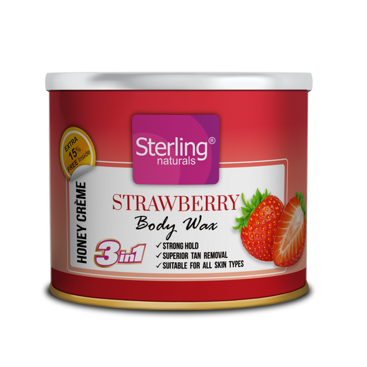 Strawberry Honey Crème D-Tan Wax | For Smooth & Less Painful Hair Removal (230g)