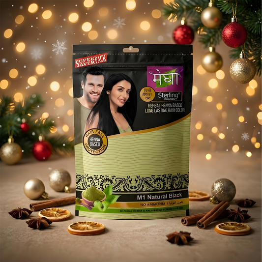 Megha Henna Hair Color Goodie Bag (Pack of 5 + Free Sterling Goodies)