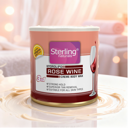 Rose Wine Honey Crème D-Tan Wax | For Smooth & Less Painful Hair Removal (700g)