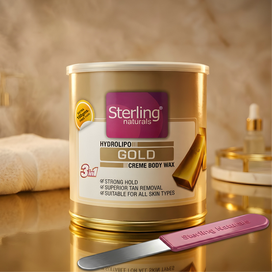 Gold Honey Crème D-Tan Wax | For Smooth & Less Painful Hair Removal (700g)