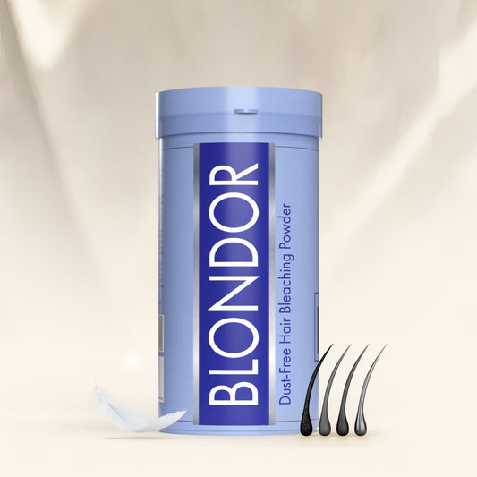 Blondor Professional Hair Bleaching Powder | Dust Free Hair Lightening Powder for All Hair Types (400g)