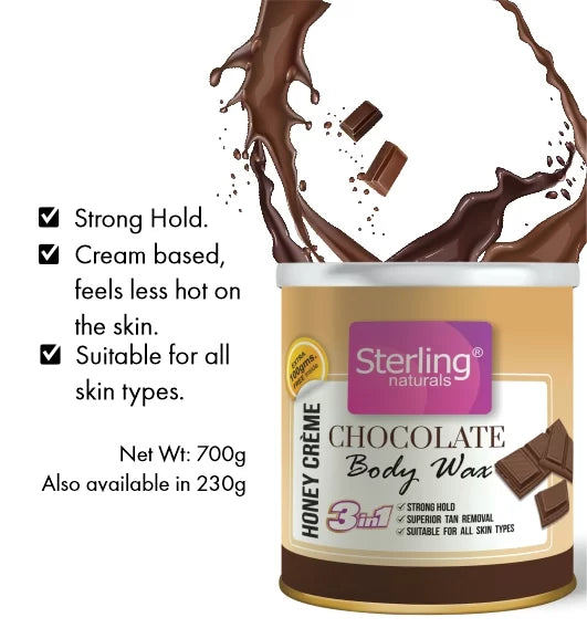 Honey Crème Body Wax (700g) – Chocolate
