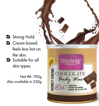 Honey Crème Body Wax (700g) – Chocolate