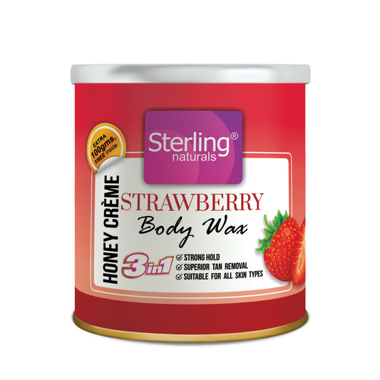 Strawberry Honey Crème D-Tan Wax | For Smooth & Less Painful Hair Removal (700g)