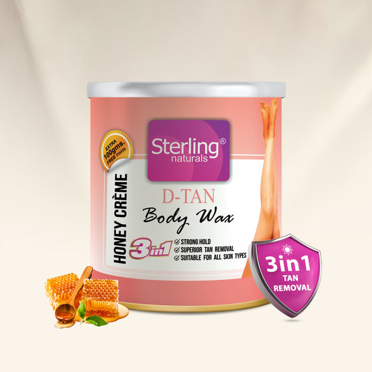 D-Tan Honey Crème D-Tan Wax | For Smooth & Less Painful Hair Removal (700g)