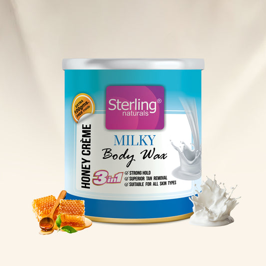 Milky Honey Crème D-Tan Wax | For Smooth & Less Painful Hair Removal (700g)
