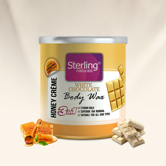 White Chocolate Honey Crème D-Tan Wax | For Smooth & Less Painful Hair Removal (700g)