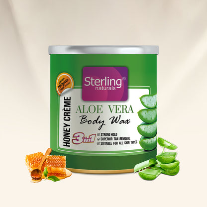 Honey Crème Body Wax (700g) – Aloe Vera