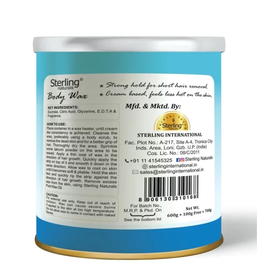 Honey Crème Body Wax (700g) – Milky