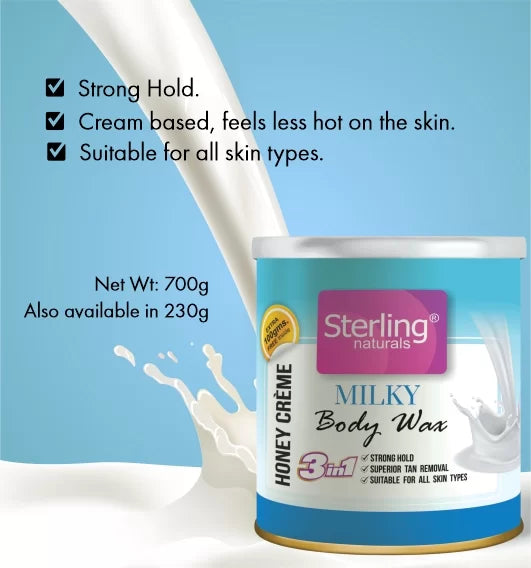 Honey Crème Body Wax (700g) – Milky