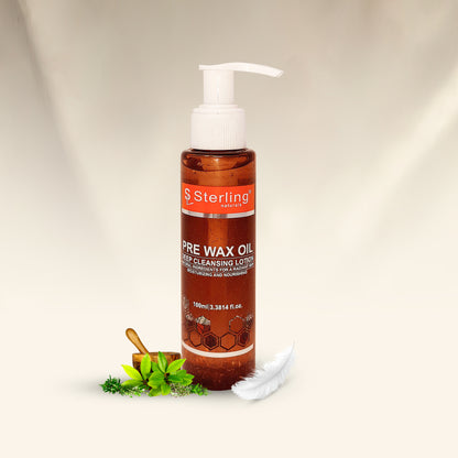 Sterling Naturals Pre-Wax Oil | For Smooth & Painless Waxing (100ml)