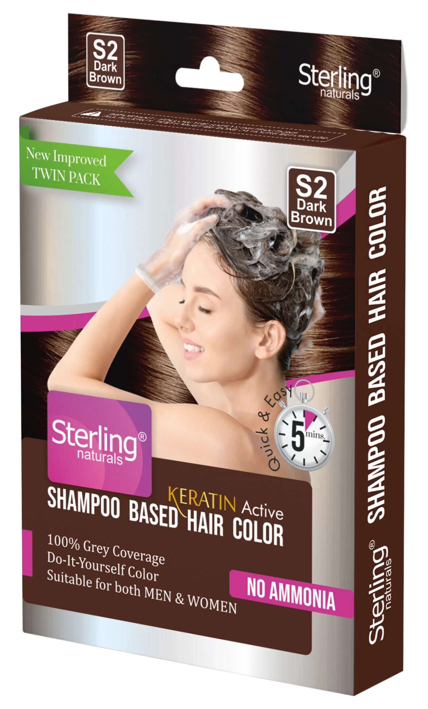 Shampoo based Hair Color