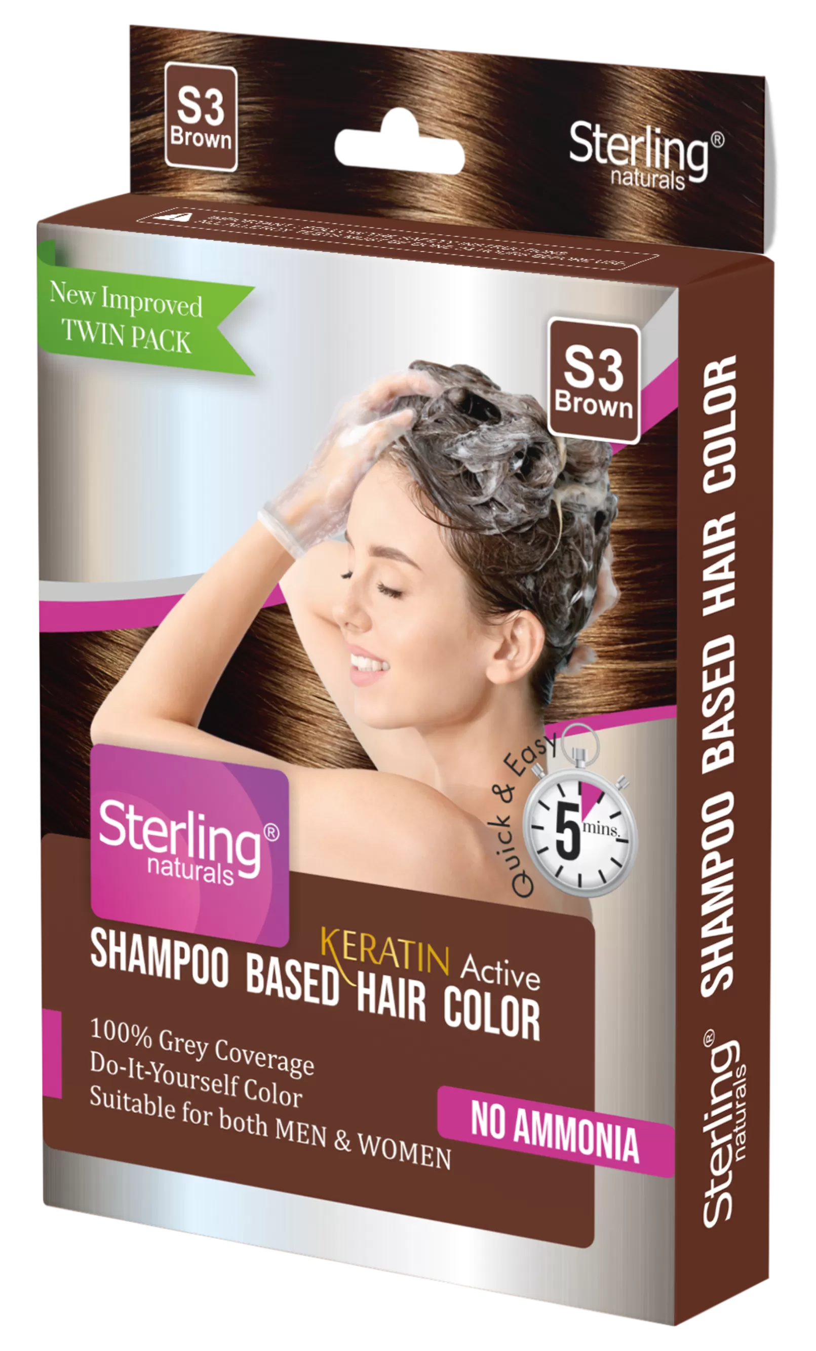 Shampoo based Hair Color