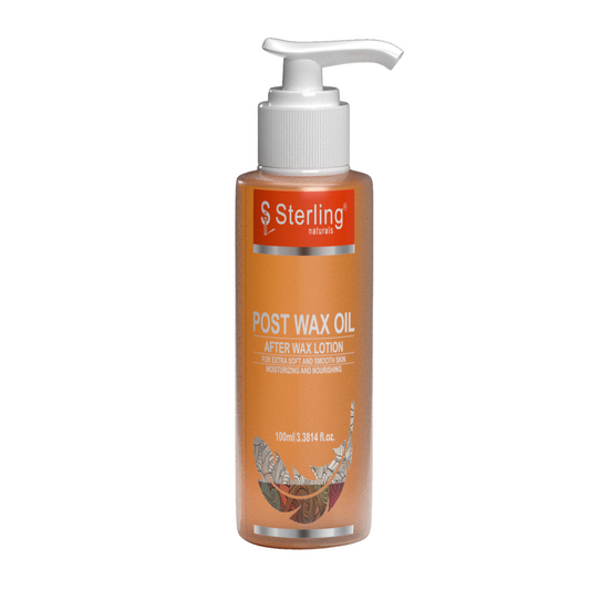 Sterling Naturals Post-Wax Oil | Calms Redness and Area Post Waxing, Softens Cracked Patches (100ml)