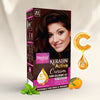 Ammonia-Free Cream Hair Color - Rich Brown | Flawless Salon-like Hair Color At Your Home (60g & 66ml)