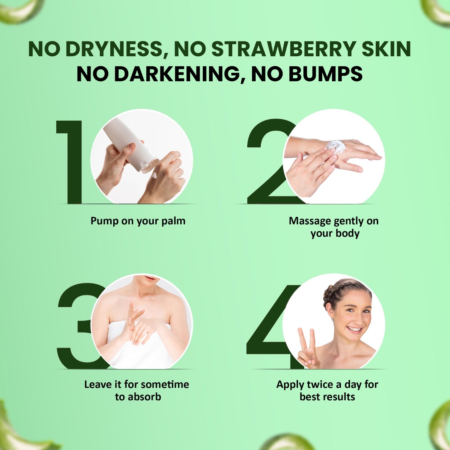 Aloe Vera Moisturizing Body Lotion | Superlight & Non-Sticky Moisturizer for Hydration Boost (330ml)