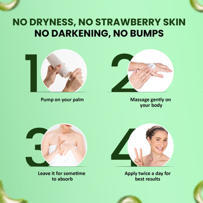 Aloe Vera Moisturizing Body Lotion | Superlight & Non-Sticky Moisturizer for Hydration Boost (330ml)