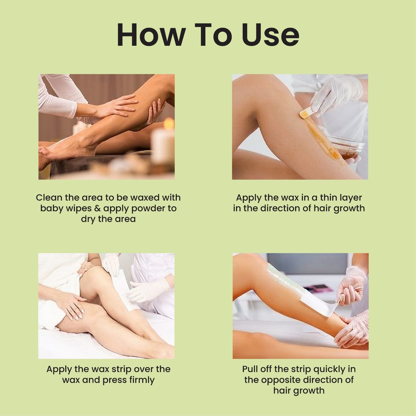 Aloe Vera Honey Crème D-Tan Wax | For Smooth & Less Painful Hair Removal (230g)