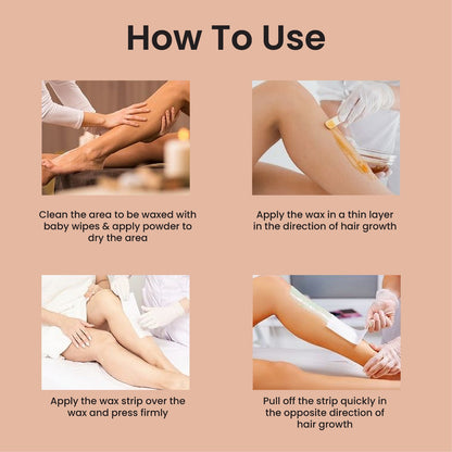 Chocolate Honey Crème D-Tan Wax | For Smooth & Less Painful Hair Removal (700g)