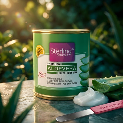 Aloe Vera Honey Crème D-Tan Wax | For Smooth & Less Painful Hair Removal (700g)