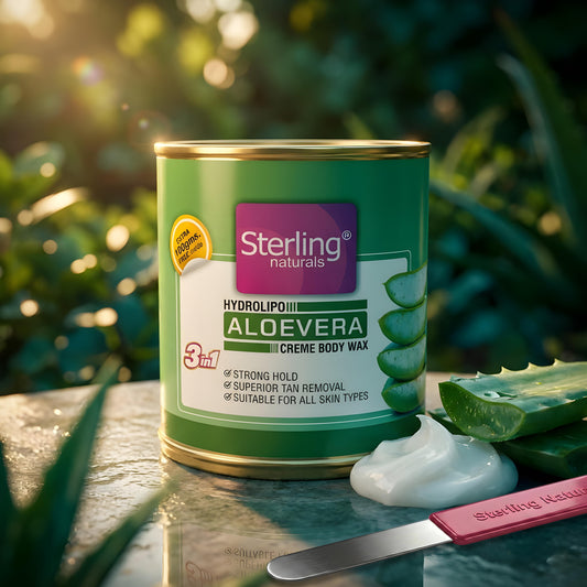 Aloe Vera Honey Crème D-Tan Wax | For Smooth & Less Painful Hair Removal (700g)