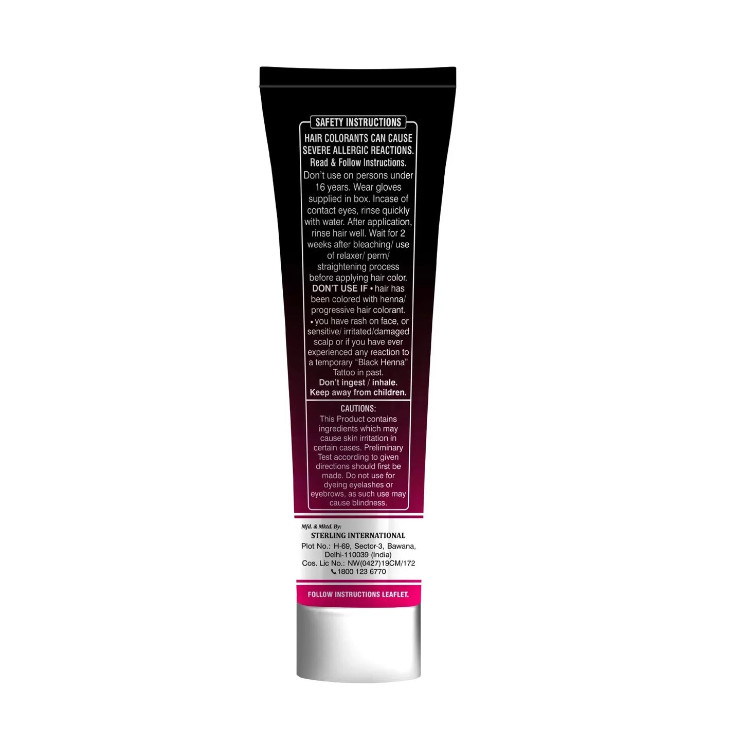 Hair Dye Cream (Professional) 60g