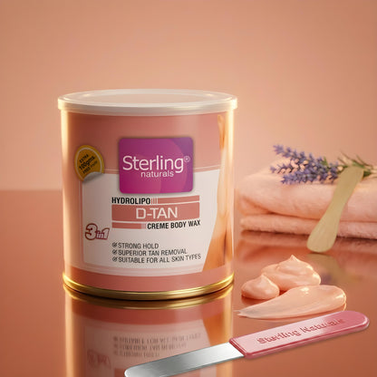 D-Tan Honey Crème D-Tan Wax | For Smooth & Less Painful Hair Removal (700g)